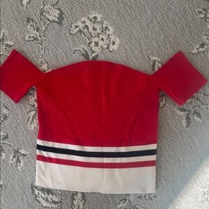 Stylish Red Off-Shoulder Top